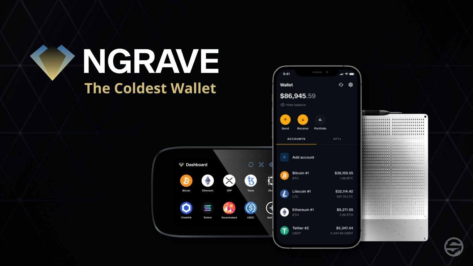 NGRAVE, the solution for securing cryptocurrencies