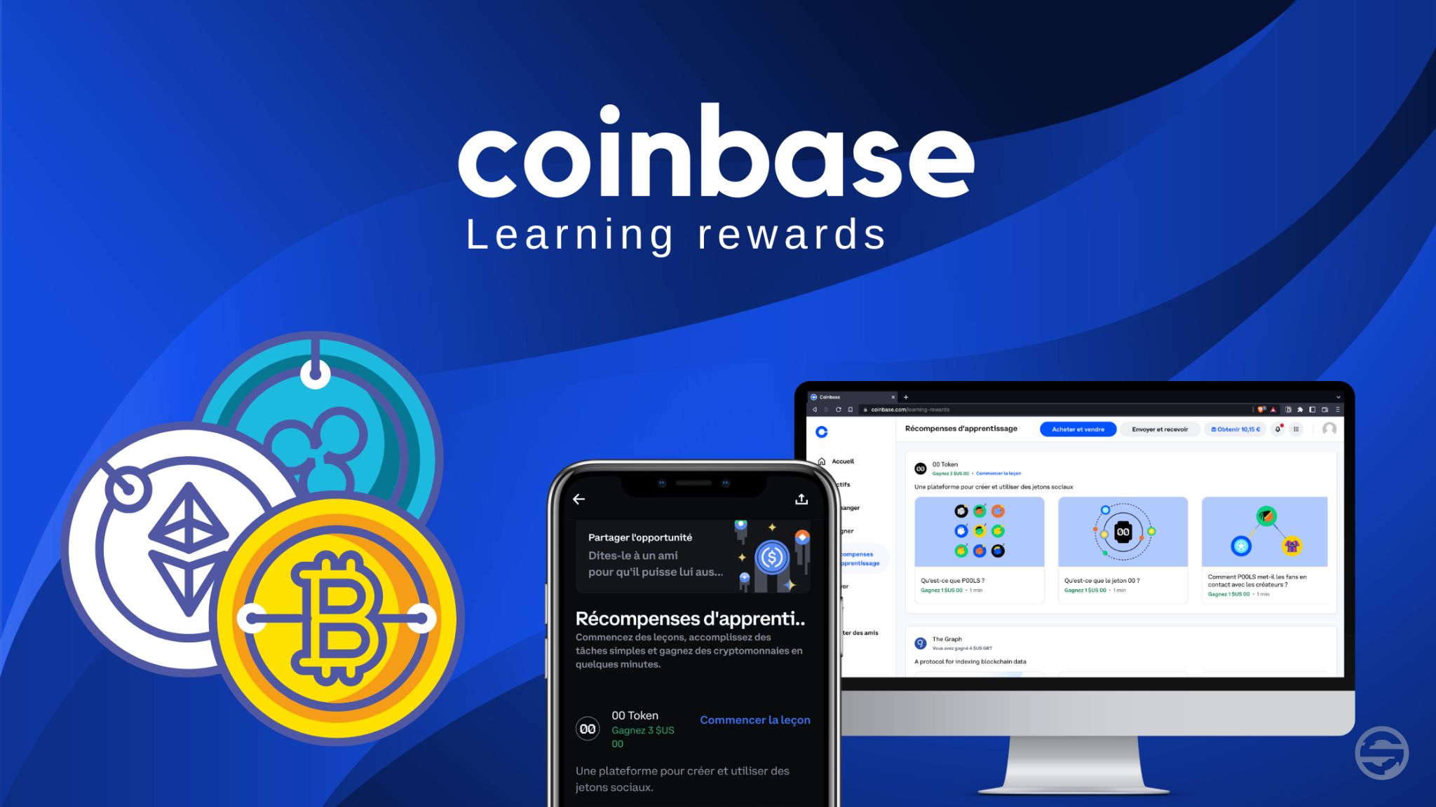Coinbase learning rewards